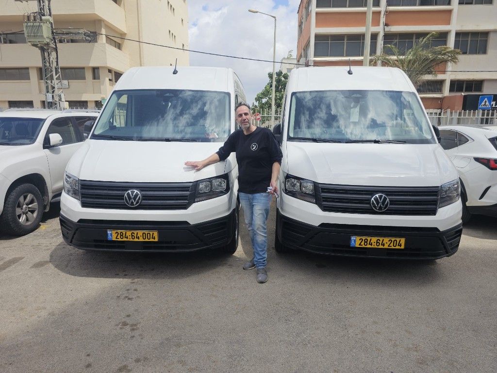 לקוח מרוצה עם פולקסוואגן קראפטר